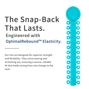 1040 Pcs Ligatures Orthodontiques Élastiques pour Appareils Dentaires Anneaux O-Rings Multicolores - Product Image 6