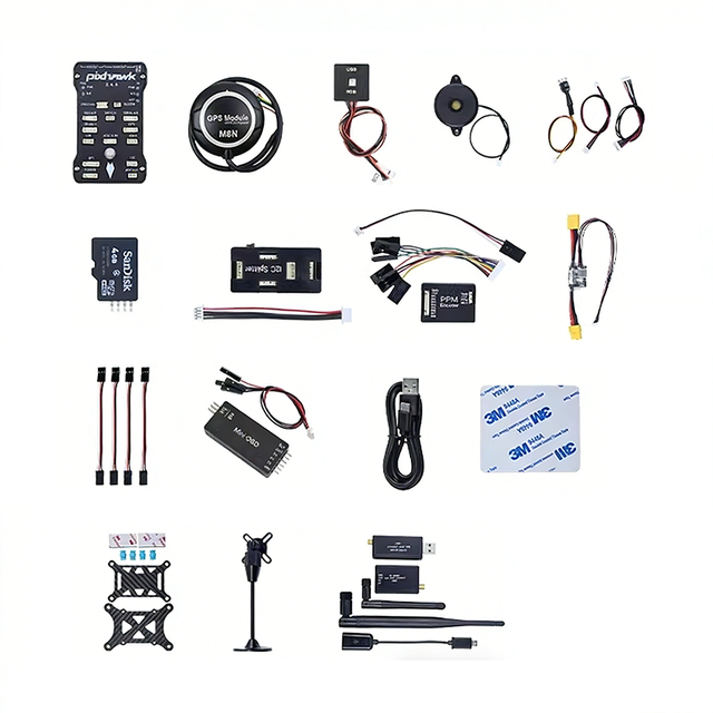 PIXHAWK2.4.8 PX4 High-end Flight Control PIX Full Set for RC Drone Quadcopter Flight Controller+M8N GPS+Data Transmission