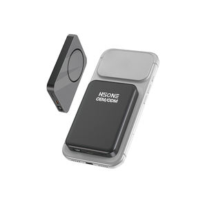 Chargeur sans fil 2-en-1 ultra-plat LX25 L 10000mAh avec écran numérique, cadre en alliage d'aluminium, aimants N54 et charge 25W - Product Image 1