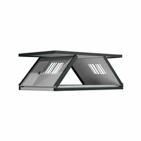 Maison conteneur pliable pour secours en cas de catastrophe, maison mobile d'urgence, cabane préfabriquée à assemblage rapide, boutique modulaire de chantier