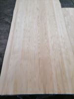 Plaque de placage en bois véritable 100% frêne blanc Alpi, coupe couronne délicate, 2500 mm, qualité boutique, feuille non assortie