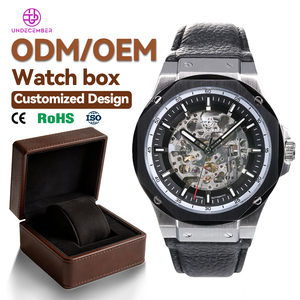 Montre mécanique personnalisée OEM/ODM Unundecember, montre squelette, montre mécanique automatique pour homme - Product Image 1