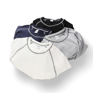 Camisetas de algodón de gran tamaño personalizables para hombre, impresión digital deportiva informal en tela tejida para deportes y ocio - Product Image 4