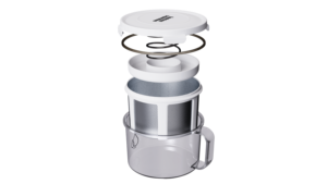 Nieuwe Griekse yoghurtmaker met ultrafijn gaas roestvrijstalen zeef Groentesqueezer Voedseldroger Tofu Wei-scheider - Product Image 5