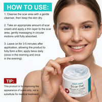 Gel cicatrisant en silicone de qualité médicale, invisible, naturel, sain, lissant, adoucissant, réparateur rapide, atténuant les taches, marque privée