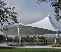 Membrane de toiture en tissu pour structure tendue, ignifuge, enduite de PVC imperméable haute résistance 1050 g/m²