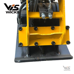 Piastra Vibrante Idraulica Wicks con Motore per Escavatori da 4-9 Tonnellate, Garanzia di 1 Anno, Peso 300kg - Product Image 4