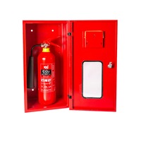 Kotak Kabinet Pemadam Kebakaran CO2 2KG dengan Pemadam Kebakaran Karbon Dioksida Portabel, Peralatan Pemadam Kebakaran Dinding OEM
