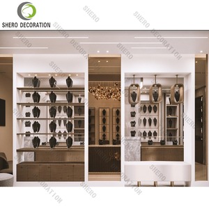 Comptoirs de présentation de bijoux sur mesure avec design gratuit, vitrine à bijoux en or, solution de rénovation pour magasin de diamants et bijouterie - Product Image 3