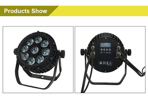 Chuyên nghiệp ánh sáng sân khấu 9pcs * 15W rgbway 6 trong 1 không thấm nước <span class=keywords><strong>LED</strong></span> <span class=keywords><strong>PAR</strong></span> chùm chiếu IP65 đánh giá - Product Image 4