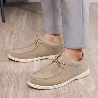 Mocassins pour hommes respirants, confortables, résistants à l'usure, légers, à semelle souple, anti-odeurs et antidérapants, chaussures décontractées