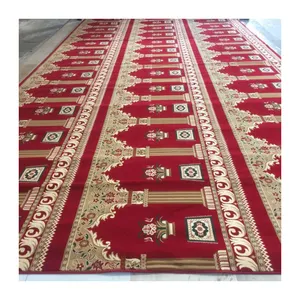 Kostenlose Proben Maschinen gefertigte billige bequeme Knie Moschee Teppich benutzer definierte Teppiche Gebets matte muslimischen Teppich