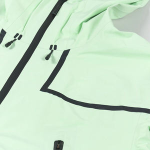 <span class=keywords><strong>Chaqueta</strong></span> Cortavientos Deportiva Personalizada, <span class=keywords><strong>Chaqueta</strong></span> Rígida con Goretex, Verde Pátina Recortada - Product Image 3