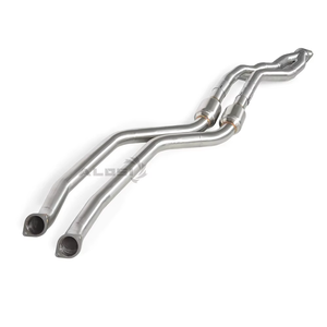 Tuyau intermédiaire d'échappement haute performance en acier inoxydable 304 pour <span class=keywords><strong>BMW</strong></span> <span class=keywords><strong>125i</strong></span> 128i <span class=keywords><strong>E82</strong></span> 3.0T 2008-2012 N54 - Product Image 1