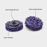Disque abrasif en carbure de silicium REX pour polissage métal/non-métal - Roue à bouton à changement rapide OEM/ODM