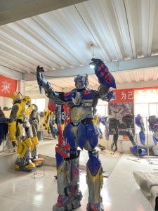 Cosplay personnalisé de Noël d'Halloween taille réelle robot robot costume adulte portable costume <span class=keywords><strong>optimus</strong></span> <span class=keywords><strong>prime</strong></span> pour adultes - Product Image 3