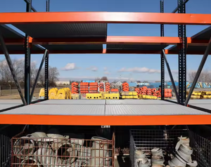 高容量亜鉛メッキ鋼格子棚工場直接腐食防止床 & 倉庫用途 - Product Image 4