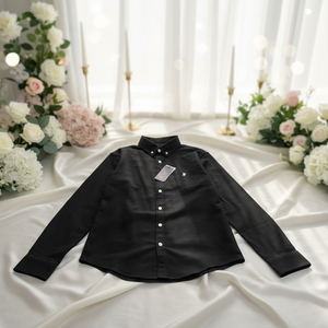 <span class=keywords><strong>Camicia</strong></span> da Uomo in <span class=keywords><strong>Lino</strong></span> R-L di Alta Qualità, Design Casual Classico e Confortevole, con Ricamo Personalizzato di Lusso - Product Image 5