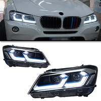 Pour BMW X3 F25 2010-2013 |   Ensemble de phares à LED |   Pas de démontage du pare-chocs |   avec DRL