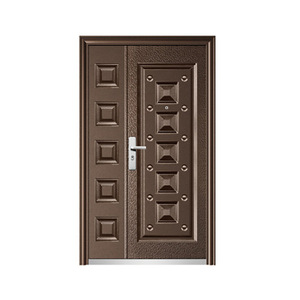 Puerta de Entrada Residencial Sofia con Acabado Imitación Cobre, Doble Hoja, Antirrobo, Apertura Lateral Abatible - Product Image 5