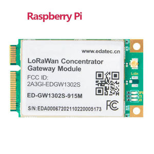 EDATEC-GW1302S लोकवन गेटवे मॉड्यूल us915, सेमी sx1302 बेसेबैंड प्रोसेसर द्वारा संचालित, sx1250 tx/rx फ्रंट-एंड के साथ संवेदनशीलता - Product Image 3