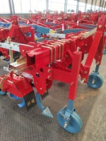 Mesin Pengolah Tanah Kentang Mini Crawler HONGZHU, Mesin Budidaya Antar Baris, Peralatan Pertanian Produktivitas Tinggi