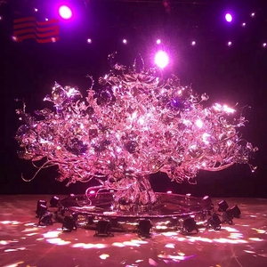 Tác phẩm điêu khắc Kim Loại Lớn, gương thép không gỉ rèn quá trình + Công nghệ đa phương tiện công nghệ tương tác ánh sáng công viên - Product Image 2