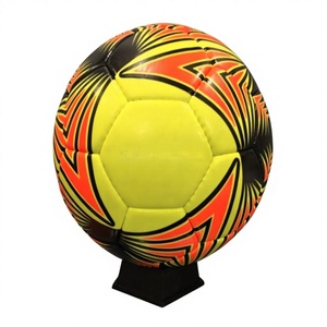 Nuevo Estilo, Balón de Fútbol Profesional Cosido a Mano, Texturizado, de Cuero PU TPU, con Logotipo Personalizado, Color Negro, Directo de Fábrica, Alta Calidad - Product Image 2