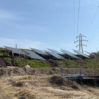Système de montage solaire au sol KINGSOLAR avec poteau hélicoïdal pour sols sablonneux, norme EN 1991, fabricant CE ISO OEM