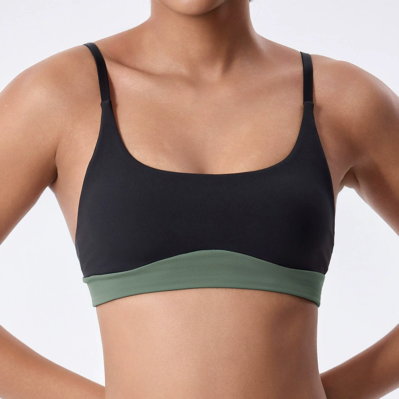 Color-Block Activewear Set: colour and size-option reference for private-label production