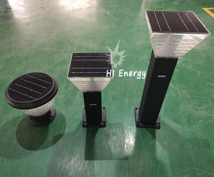 Lampadaire solaire LED pour jardin, lampadaire solaire LED pour pelouse, lampadaire solaire LED alimenté par l'énergie solaire pour jardin - Product Image 3