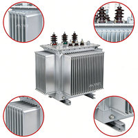 Transformateur de distribution d'énergie électrique immergé dans l'huile triphasé 150KVA 200KVA 250KVA 300KVA 1000KVA 2500KVA 33KV 35KV