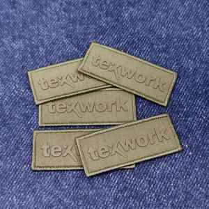 Hot Sale Personalized Custom <b>Printing</b> logo Locking Edge Embroidered Patches Suitable for Clothing - Product Image 6