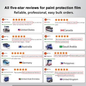 Película Protectora de Pintura PPF <span class=keywords><strong>Camio</strong></span>, Película de TPU Autoregenerable, Película de Protección de Pintura Negra Mate y Brillante para Automóviles, TPU Negro PPF - Product Image 5