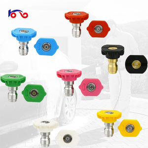 Boquilla de Inserción Rápida de 1/4, Boquilla Colorida para Limpiadora a Presión, Piezas de Equipo de Limpieza Eficientes, Nueva Condición - Product Image 1