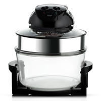 Friteuse à air multifonctionnelle en verre Raf 12L+5L avec grille, four à air fryer