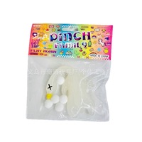 50g Grand Outil Magique Anti-Stress Transparent en TPR, à Rebond Lent et à Changement de Couleur, en Forme de Canard Rôti, pour le Pétrissage Ludique lorsqu'il est Exposé à