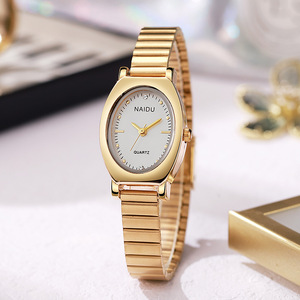 Montre à quartz haut de gamme pour femme, élégante et polyvalente, style étudiant, luxe discret, avec affichage multi-fuseaux horaires, best-seller pour le commerce international. - Product Image 1