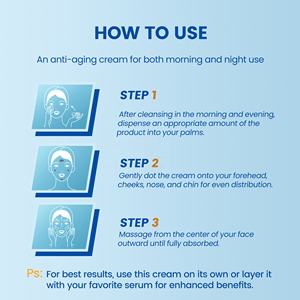 Kustom Logo biru tembaga peptida anti-keriput memperbaiki mencerahkan untuk perawatan wajah ghk-cu tembaga peptida krim wajah & Losion - Product Image 4