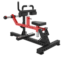 Machine d'abduction/aduction des hanches en acier pour le renforcement des cuisses et des hanches internes/externes |   Équipement de musculation pour salle de sport commerciale