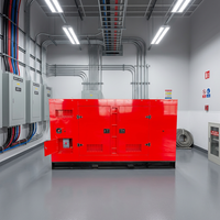 10-100kW Geräuscharmes Diesel-Aggregat mit Offenem Rahmen |   3-Phasen 50Hz Automatischer Fernstart |   Industrielle Notstromversorgung |   1800 U/min Wasser