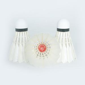 Palline da <span class=keywords><strong>Badminton</strong></span> con Piume d'Oca per Allenamento Indoor/Outdoor, Vendita Diretta dalla Fabbrica - Product Image 2