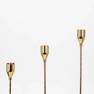 Chandelier du nord de l'europe avec lumière, chandelier de table en <span class=keywords><strong>fer</strong></span> forgé, tenue de luxe pour décorations de table de mariage - Product Image 3