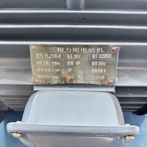 YLJ100-6 10Nm <strong>Three</strong>-<strong>Phase</strong> <strong>Asynchronous</strong> Torque <strong>Motor</strong> - High Efficiency, Maintenance-Free Design for Printing &amp; Conveyor Systems - Product Image 6