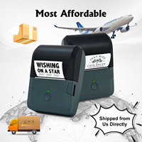 Printer Thermal Mini Nirkabel OEM Grosir Tersedia, Printer Label Stiker Android untuk Struk