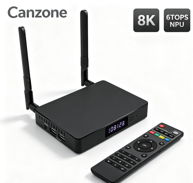 Factory Z88 Digital Signage Media Player Box High-performance RK3588 Android TV Box for Commercial Display and Customized