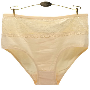 High Waist Mommy Underwear For Ladies Big Yards 2xl/3xl/4xl Large Size Lady <strong>Mum</strong> Pants Pure Color Cotton Women's Underwear - Product Image 3