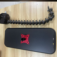 Lampe de réparation de carrosserie sans fil 6 LED 18V, outil réglable pour réparation automobile, sans batterie, support DIY, lumière PDR de qualité OEM