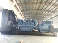 Groupe électrogène diesel MTU extérieur auvent 3125kva 2500kw 2.5mw prix groupe électrogène électrique industriel insonorisé pour centre de données