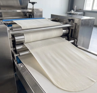 Nueva Máquina Automática EMIN para Hacer Láminas de Masa para Producción y Procesamiento en Panaderías con Nueces y Leche 220/380V